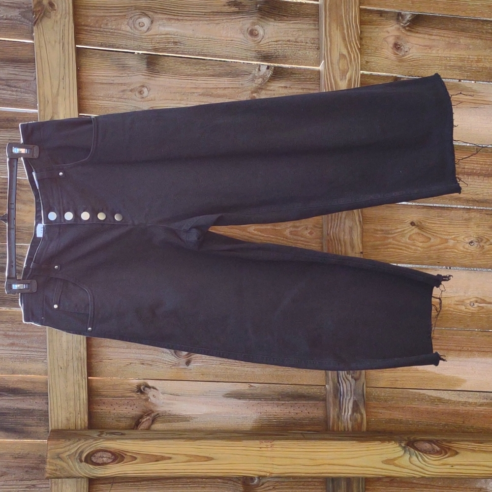 GAP Black Wide Leg Jeans